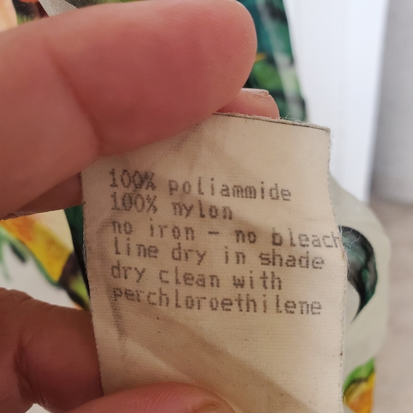 Vintage Moschino 90's Hippie, multicolour shirt, long sleeve, - Picture 6 of 8